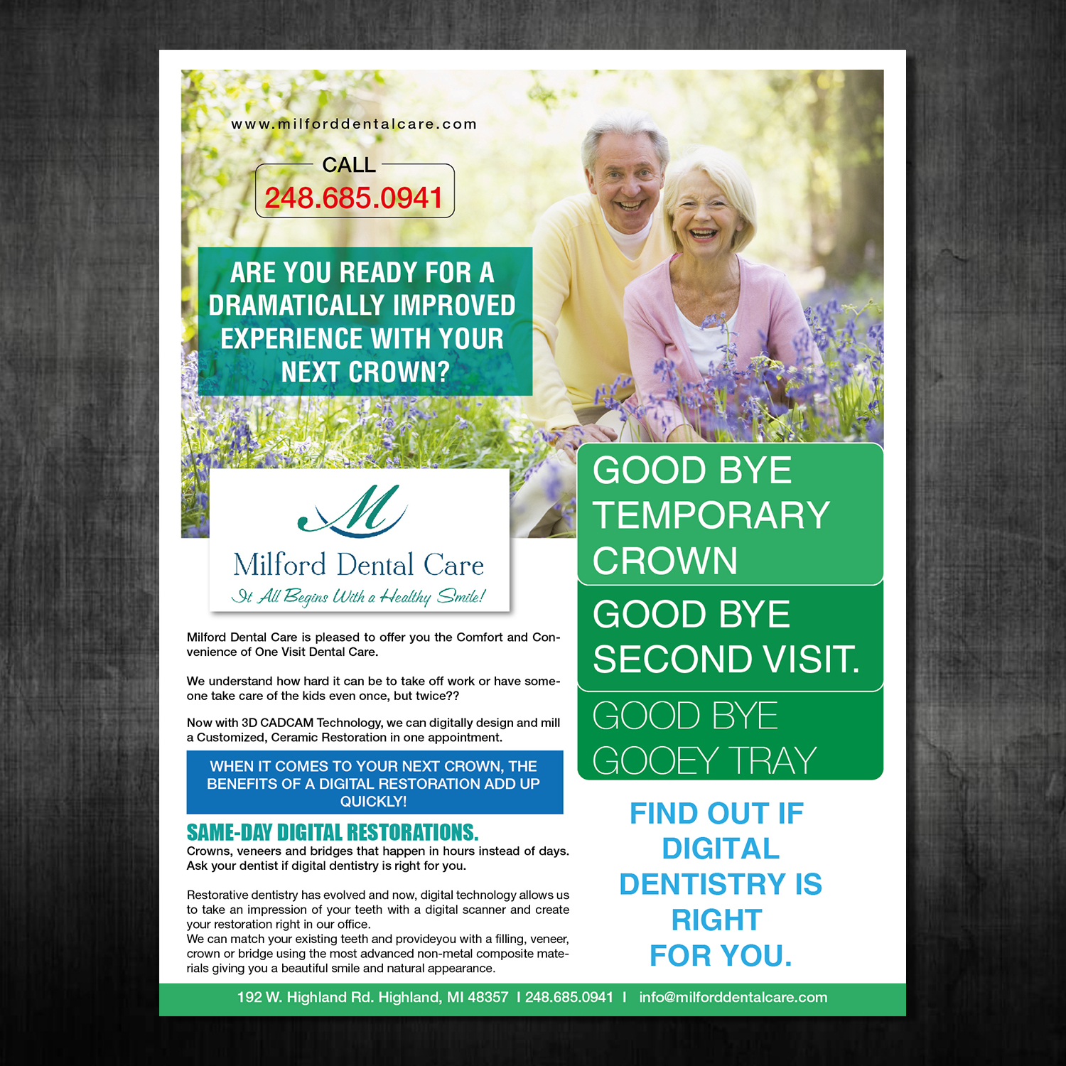 Flyer Design by CreativeKlub for Milford Dental Care | Design #11375502