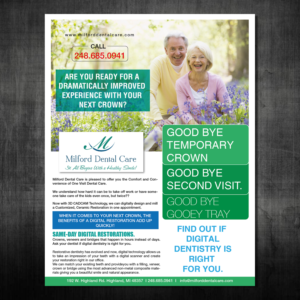 Flyer Design by CreativeKlub for Milford Dental Care | Design: #11375502
