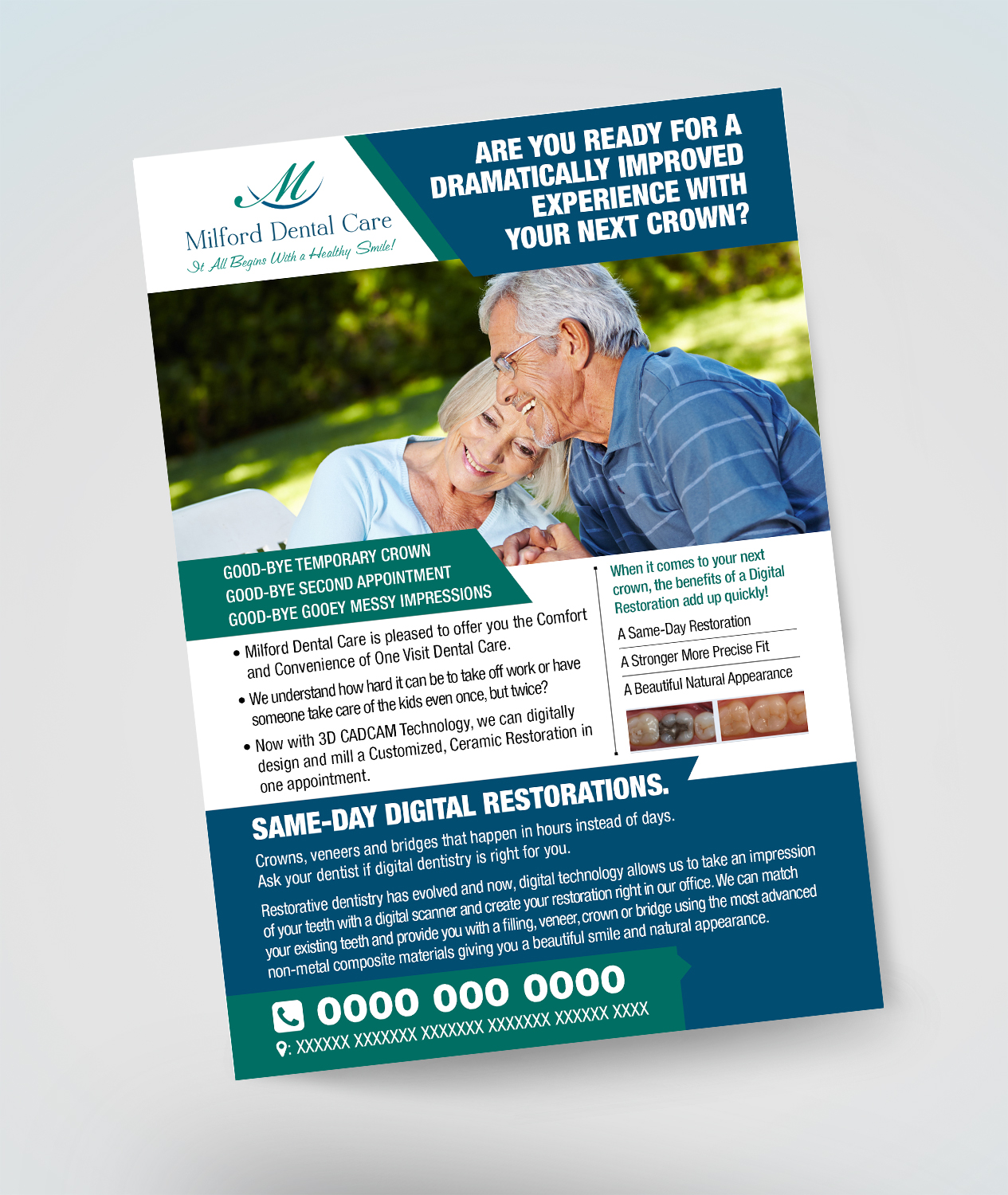 Flyer Design by Xclusive Designers for Milford Dental Care | Design #11411629