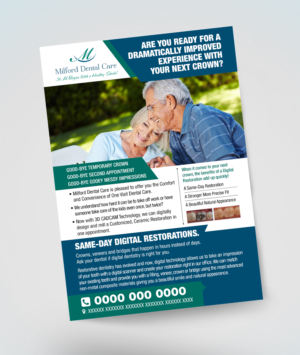 Flyer-Design von Xclusive Designers für Milford Dental Care | Design: #11411629