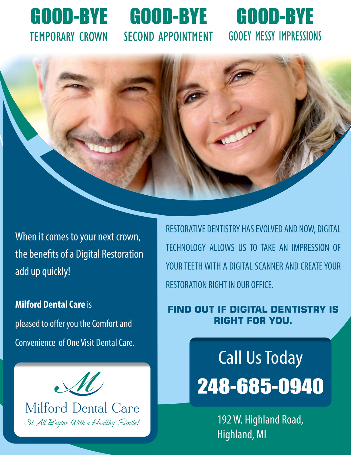 Flyer-Design von Xclusive Designers für Milford Dental Care | Design #11468865