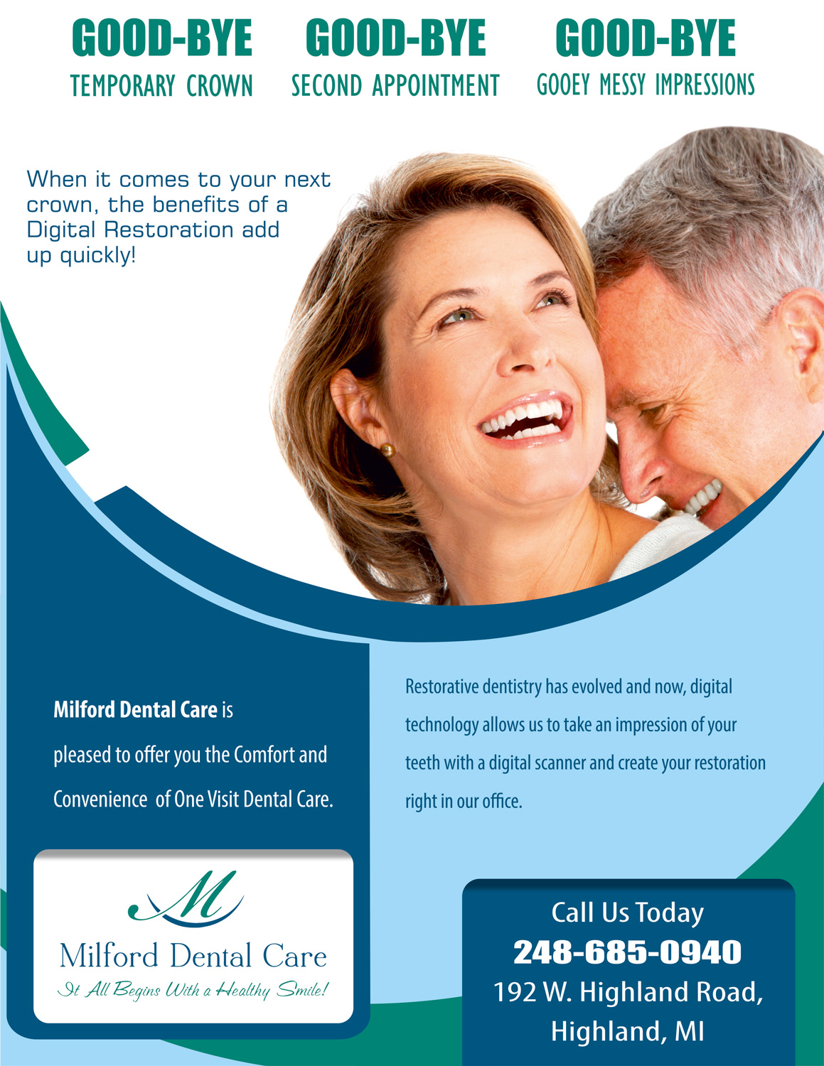 Flyer-Design von Xclusive Designers für Milford Dental Care | Design #11468866