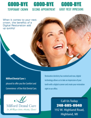 Flyer-Design von Xclusive Designers für Milford Dental Care | Design: #11468866