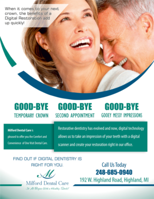 Flyer-Design von Xclusive Designers für Milford Dental Care | Design: #11468911
