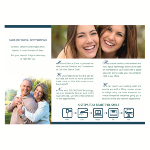 Flyer-Design von Creative Gfxs für Milford Dental Care | Design: #11397043