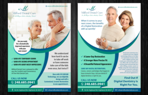 Flyer-Design von ecorokerz für Milford Dental Care | Design #11370549