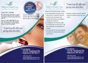 Flyer Design by nabla for Milford Dental Care | Design: #11423270