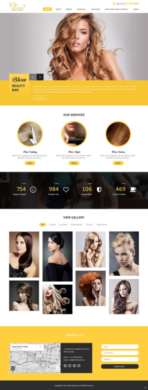 Web Design par pb pour ce projet | Design : #11214498