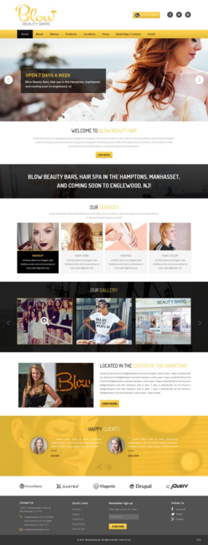 Web Design par pb pour ce projet | Design : #11221483