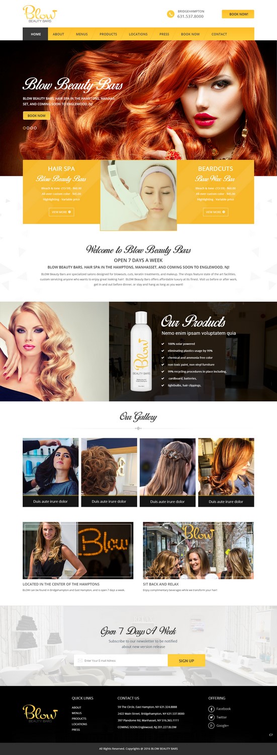 Web Design by pb for this project | Design #11221485