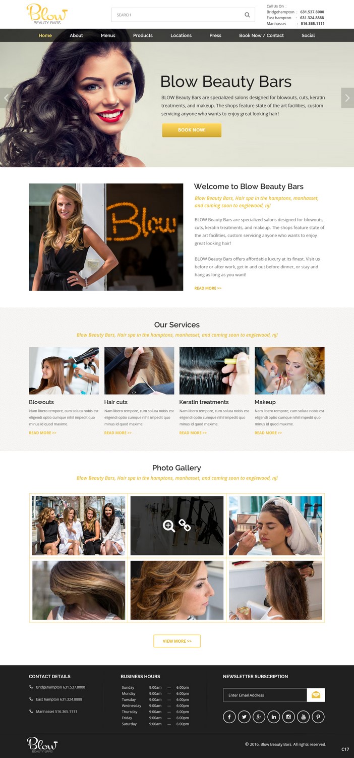 Web Design by pb for this project | Design #11221493