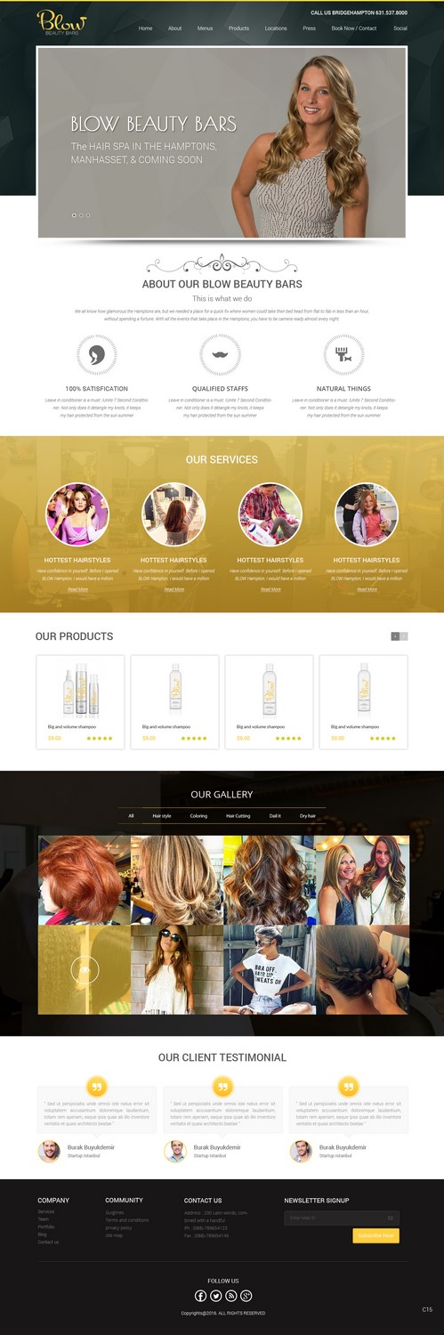 Web Design by pb for this project | Design #11221494
