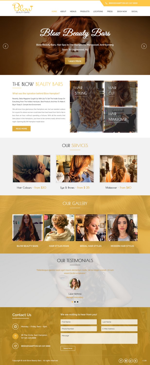 Web Design by pb for this project | Design #11232974