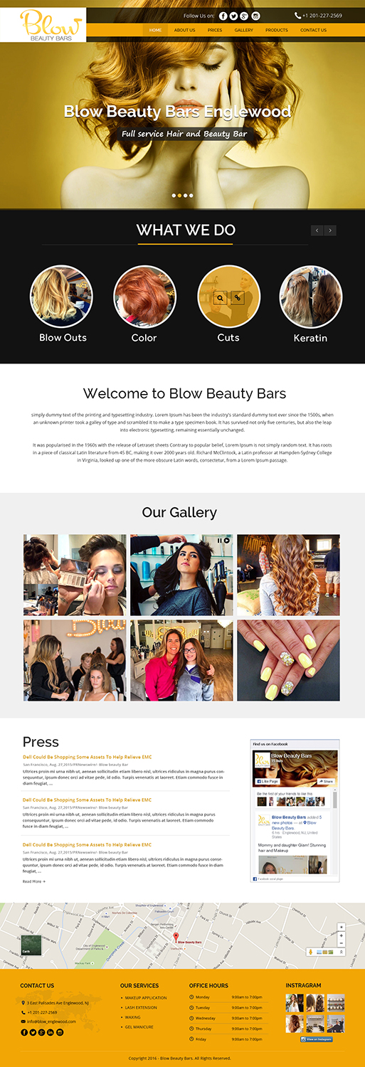 Web Design by Xclusive Designers for this project | Design #11239100