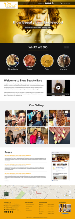 Web Design par Xclusive Designers pour ce projet | Design : #11239101