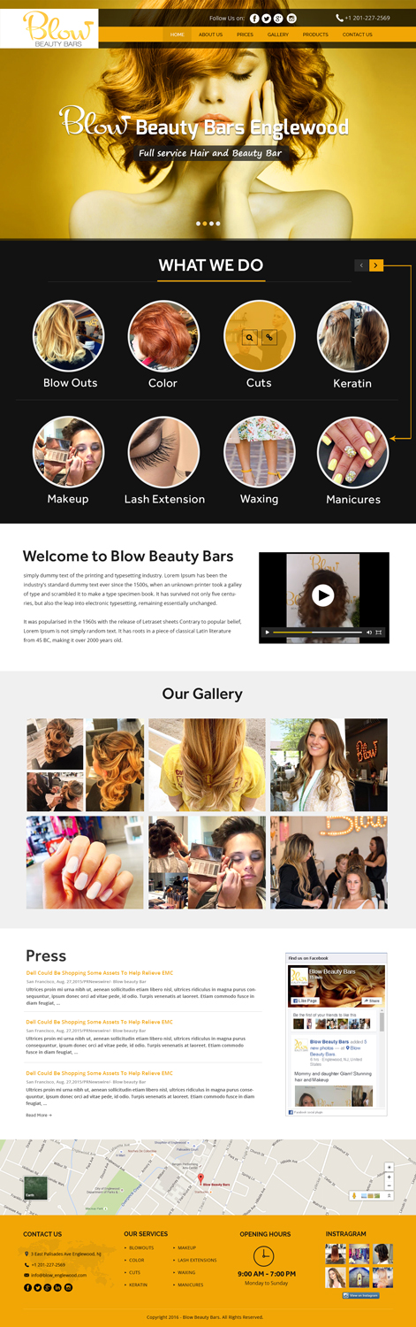 Web Design by Xclusive Designers for this project | Design #11370038