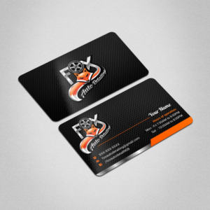 Business Card Design by INDIAN_Ashok for Fox Automotive Detailing | Design: #11216760