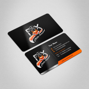 Business Card Design by INDIAN_Ashok for Fox Automotive Detailing | Design: #11216763
