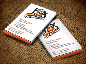 Business Card Design by Lanka Ama for Fox Automotive Detailing | Design: #11212582