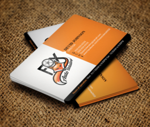 Business Card Design by Verified artistry for Fox Automotive Detailing | Design: #11218279