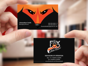 Design de Carte de Visite par Creations Box 2015 pour Fox Automotive Detailing | Design : #11223191