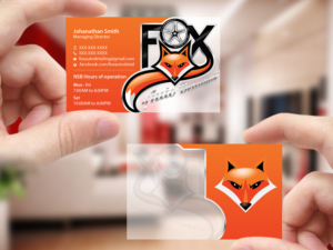 Design de Carte de Visite par Creations Box 2015 pour Fox Automotive Detailing | Design : #11223193