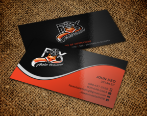 Business Card Design by Brand aid for Fox Automotive Detailing | Design: #11221827
