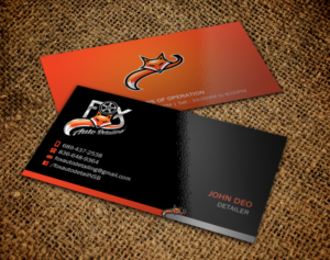 Business Card Design by Brand aid for Fox Automotive Detailing | Design: #11221907