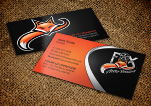 Business Card Design by chandrayaan.creative for Fox Automotive Detailing | Design: #11221755