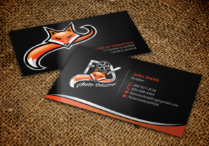 Business Card Design by chandrayaan.creative for Fox Automotive Detailing | Design: #11221756
