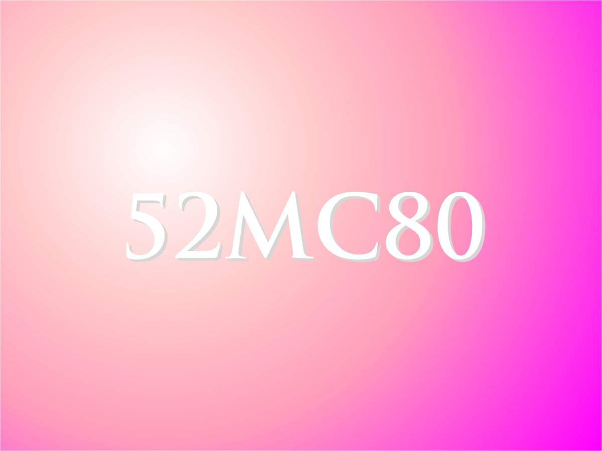 Logo Design by R16 for 52MC80 | Design #2325284