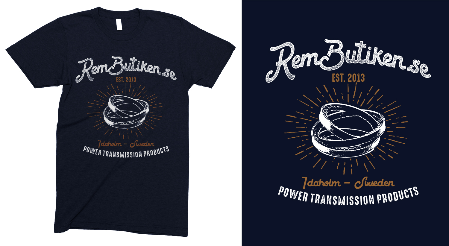 T-shirt Design by Rockalight for RemButiken Sverige AB | Design #11252607