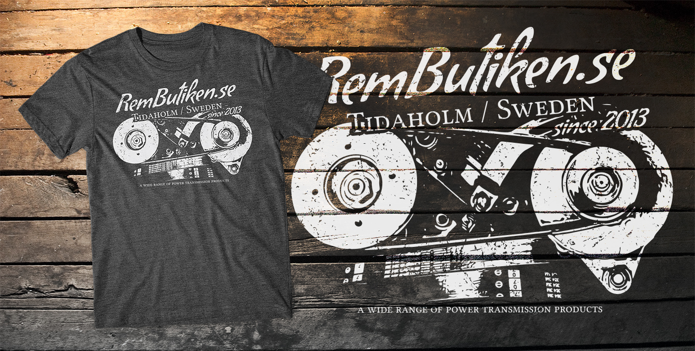 Diseño de Camiseta por db1404 para RemButiken Sverige AB | Diseño: #11209172