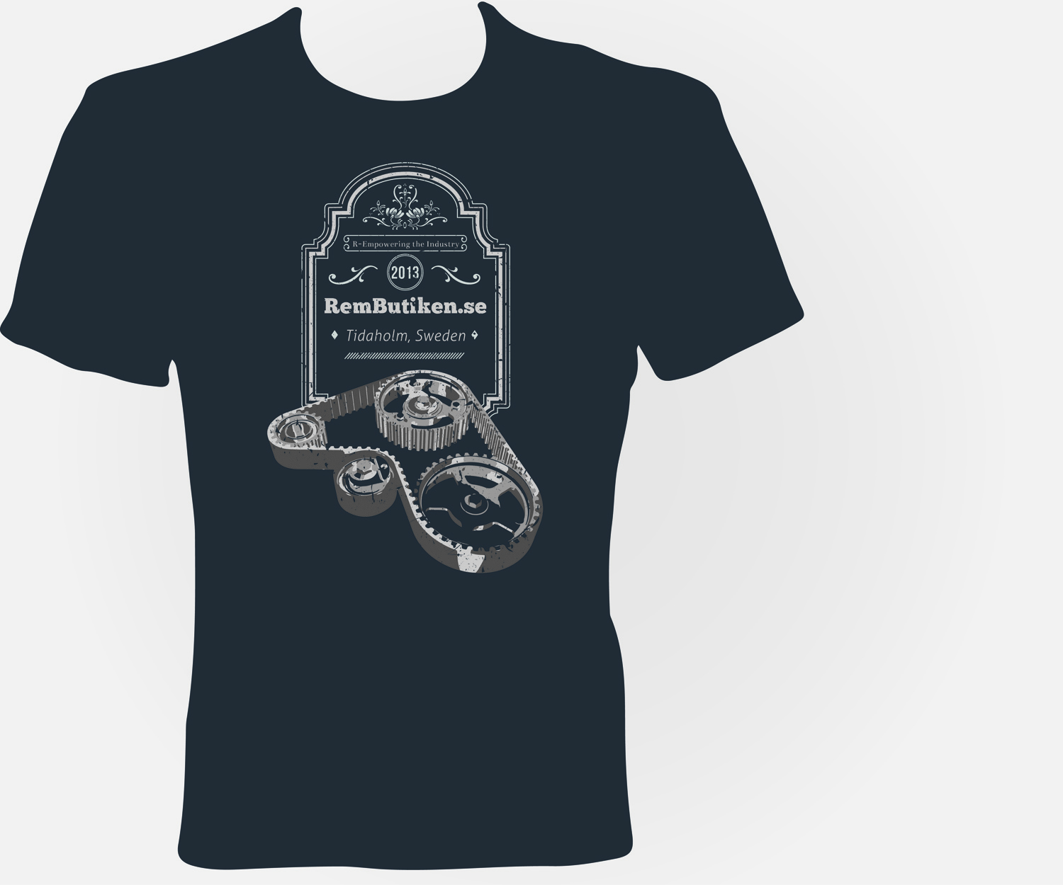T-shirt Design by jayneel_s for RemButiken Sverige AB | Design #11304054