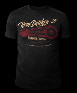 Diseño de Camiseta por CREARTIVE para RemButiken Sverige AB | Diseño: #11270505