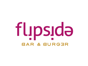 Flipside Bar & Burger  | Diseño de Logo por Buck Tornado