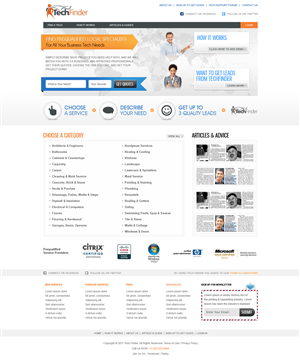 Web-Design von Mayank Patel für dieses Projekt | Design: #478688