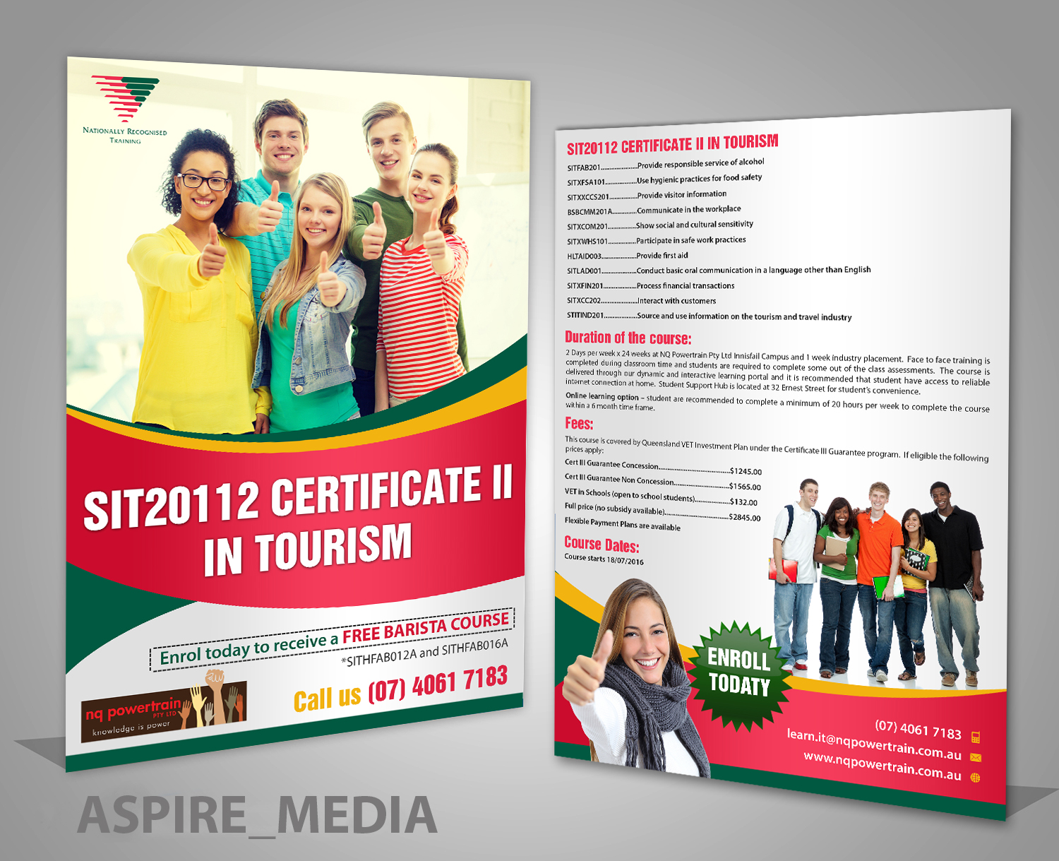 Flyer Design by aspiremedia for this project | Design #11216597