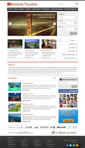 Wordpress Design by pb for Regional Defense Group | Design: #2322634