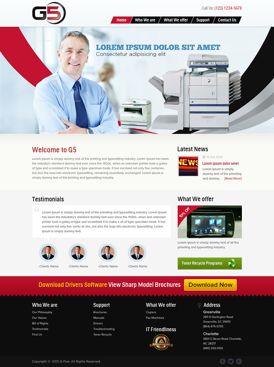 Wordpress Design by Mayank Patel for this project | Design #2344700