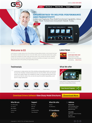 Wordpress Design by Mayank Patel for this project | Design #2349025