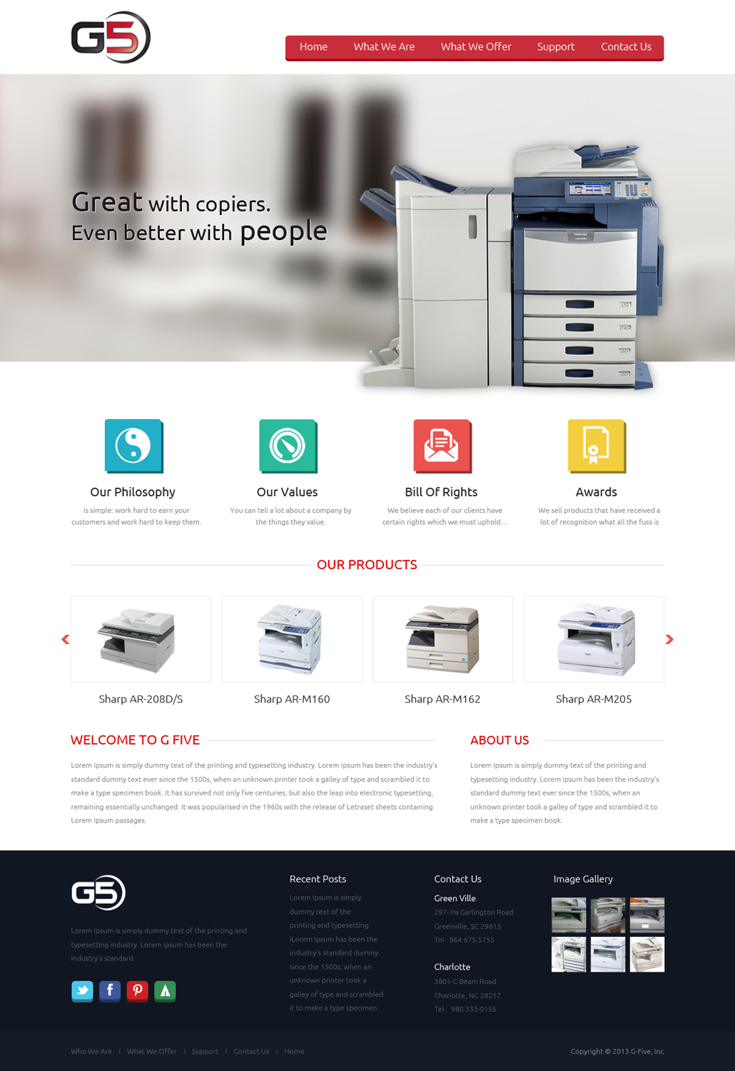 Wordpress Design by OM for this project | Design #2316600