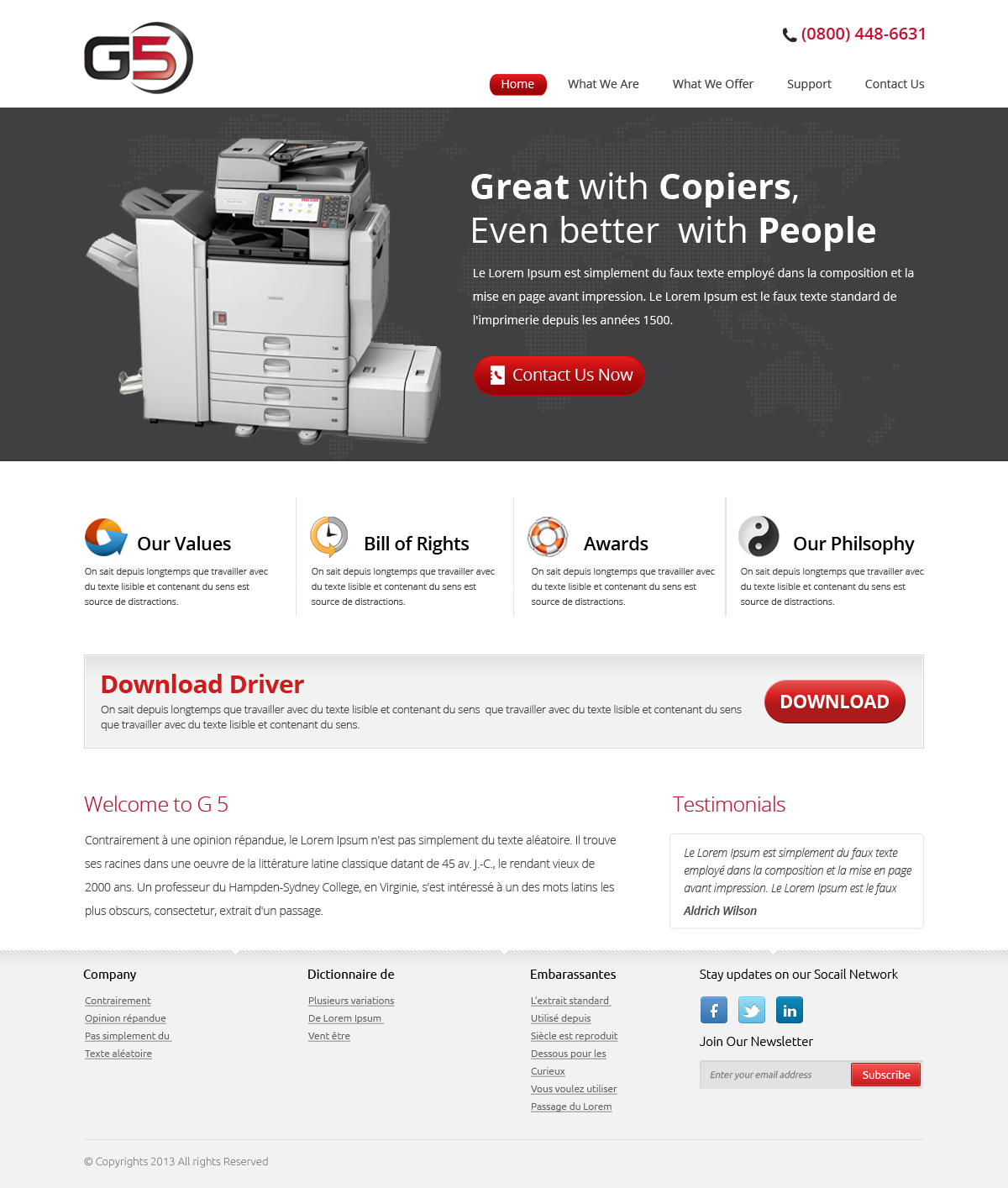 Wordpress Design by OM for this project | Design #2316613