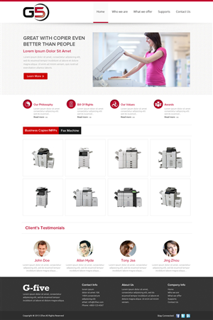 Design Wordpress par OM pour ce projet | Design : #2316668
