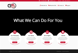 Design Wordpress par OM pour ce projet | Design : #2320707