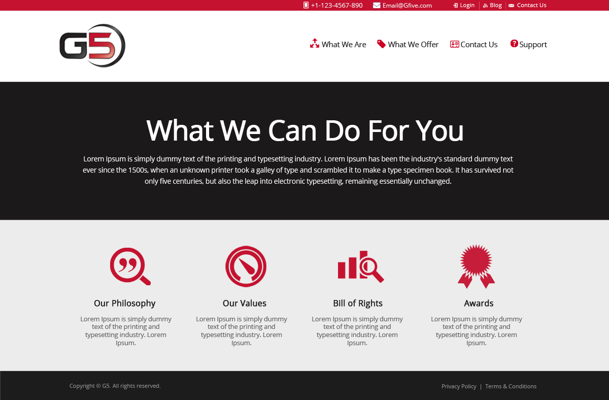 Wordpress Design by OM for this project | Design #2320710