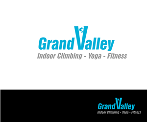 Grand Valley Climbing & Fitness | Logo Design by Locke+