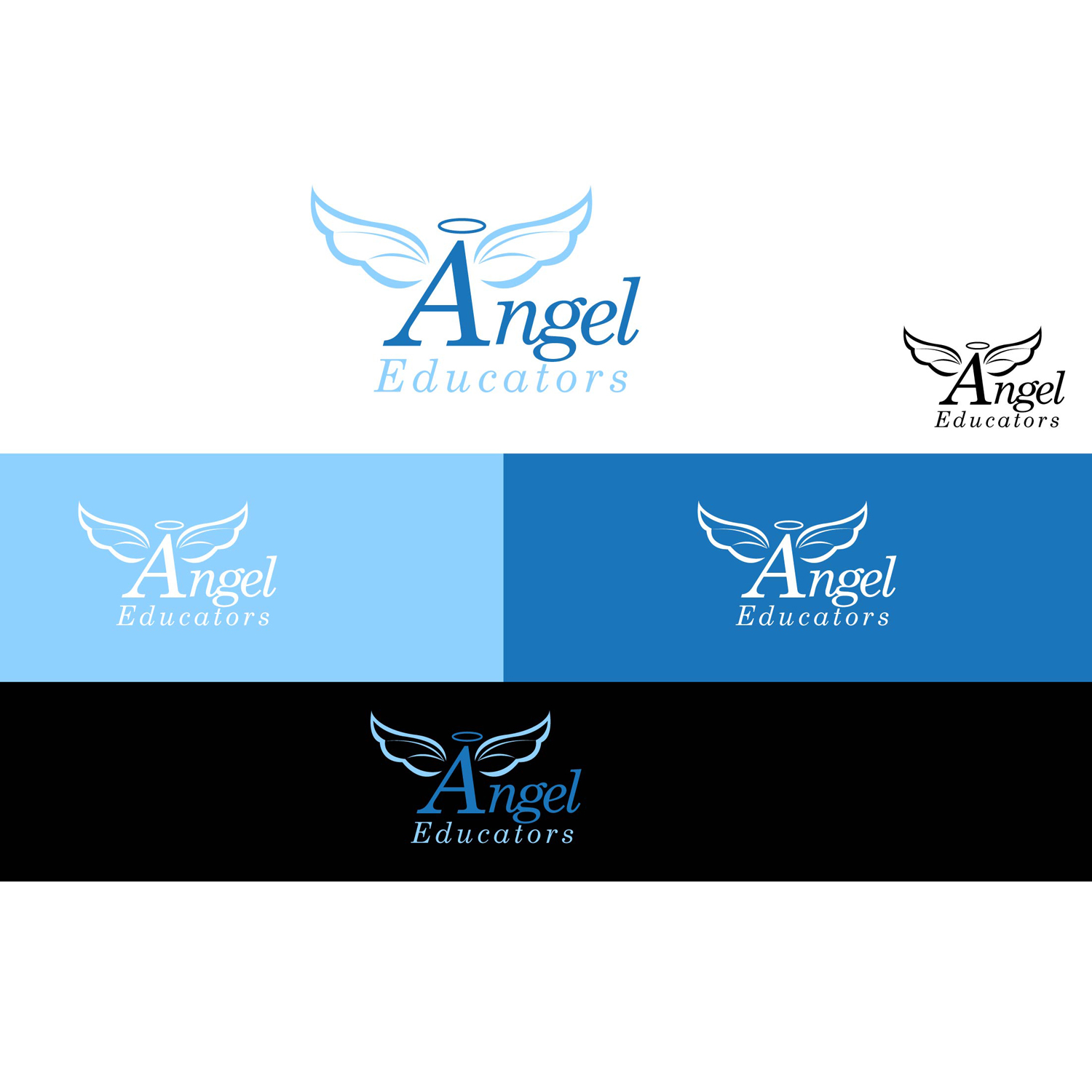 Logo Design by Next Screen Infotech for Angel Educators | Design #11209381