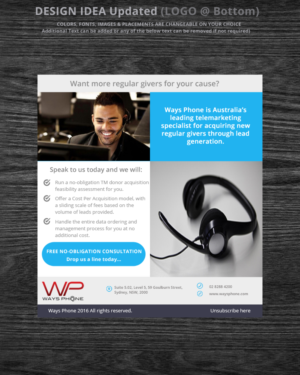 E-Mail Marketing-Design von Venkat für WAYS Phone | Design: #11265393