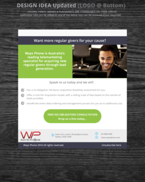 E-Mail Marketing-Design von Venkat für WAYS Phone | Design: #11265519